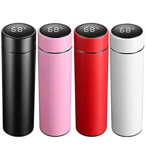 Smart LED Temperature Display Flask 500ML RANDOM COLOUR