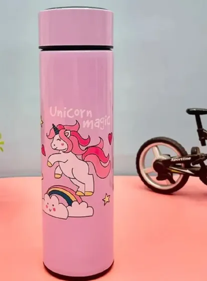 Smart LED Temperature Display Flask 500ML RANDOM COLOUR