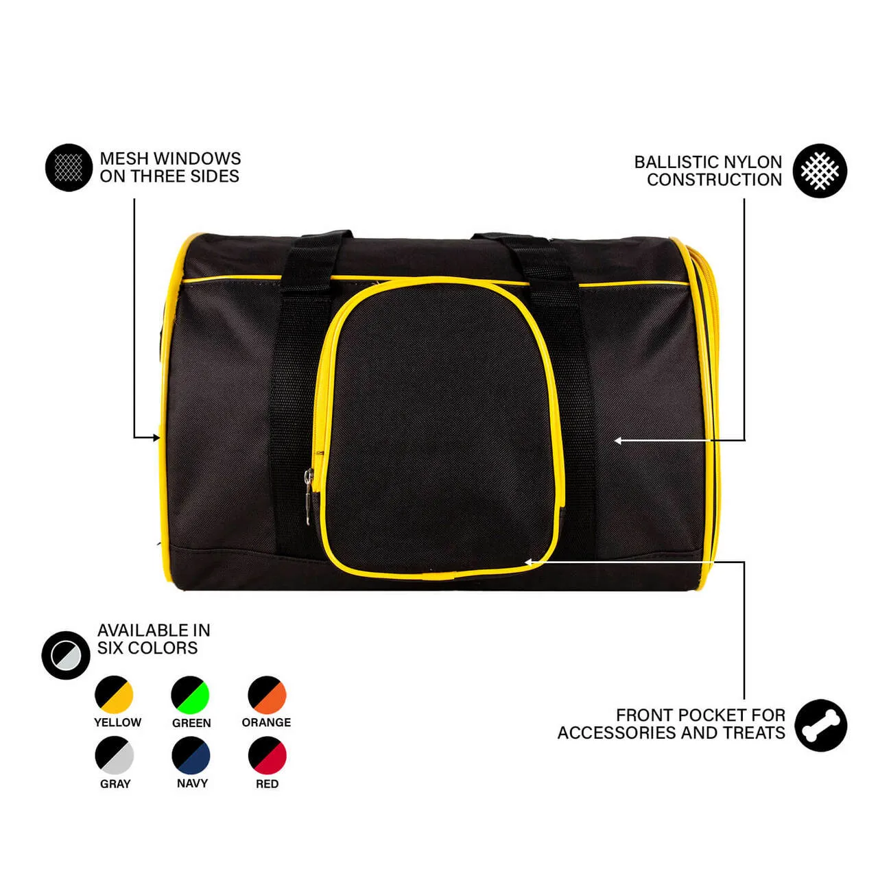 South Carolina 16" Premium Pet Carrier