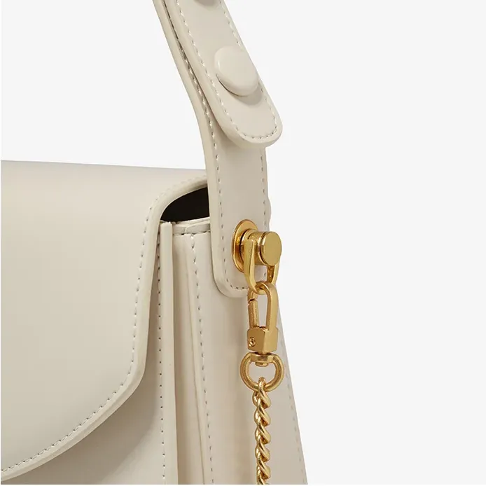 Split Leather Square Versatile Crossbody Shoulder Bag