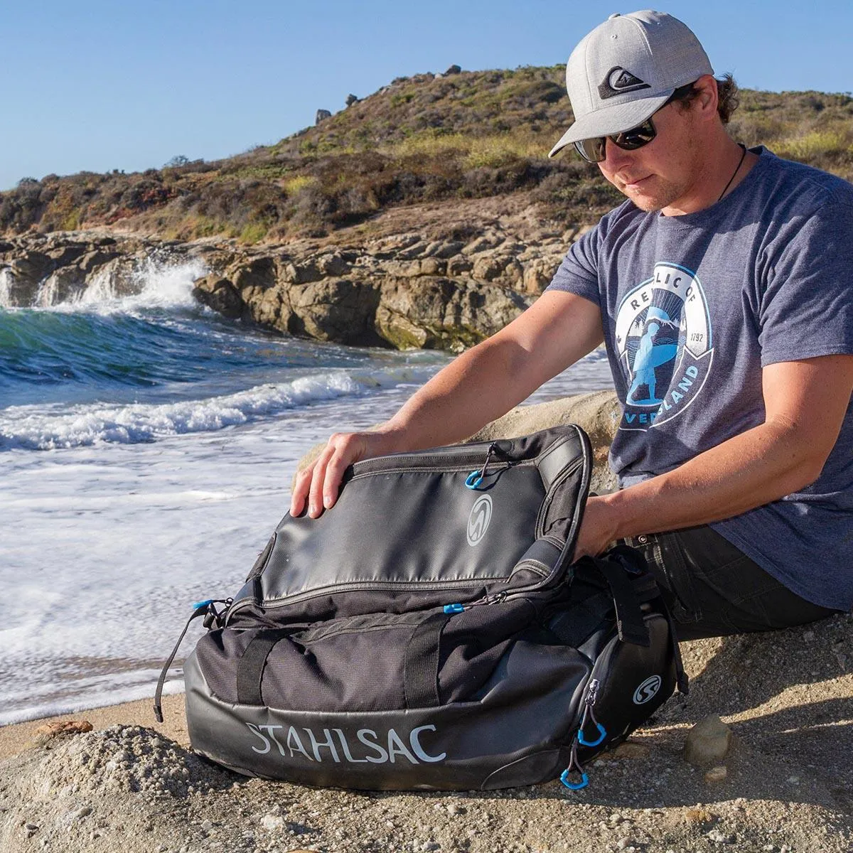 Stahlsac STEEL Duffel Bag Black
