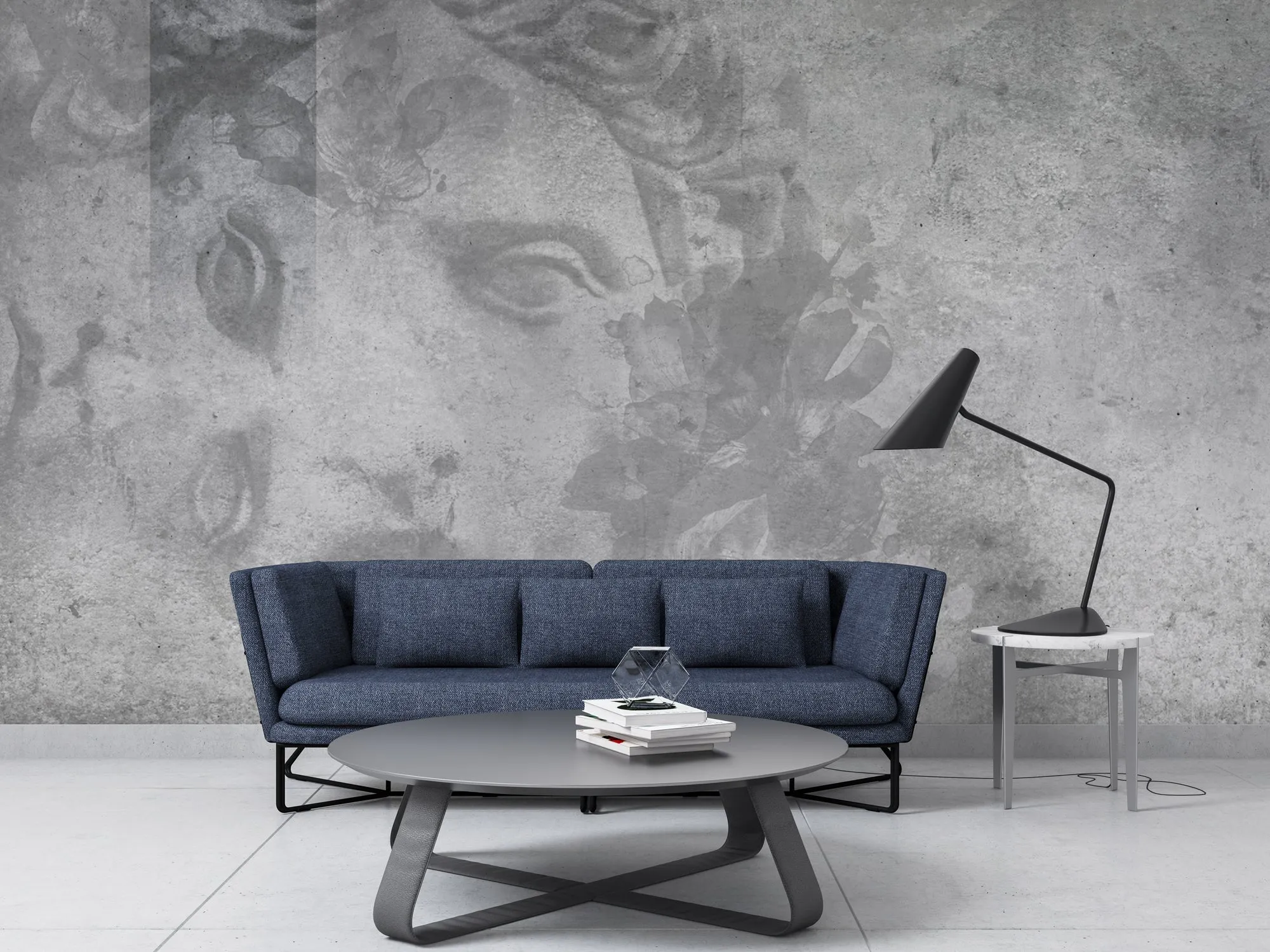 Statue Wallpaper Mural - Exquisite Design for a Unique Décor