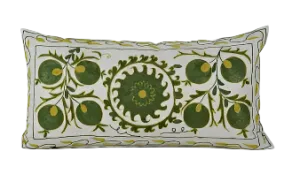 Tashkent Suzani Red Floral Bedding Pillow Case