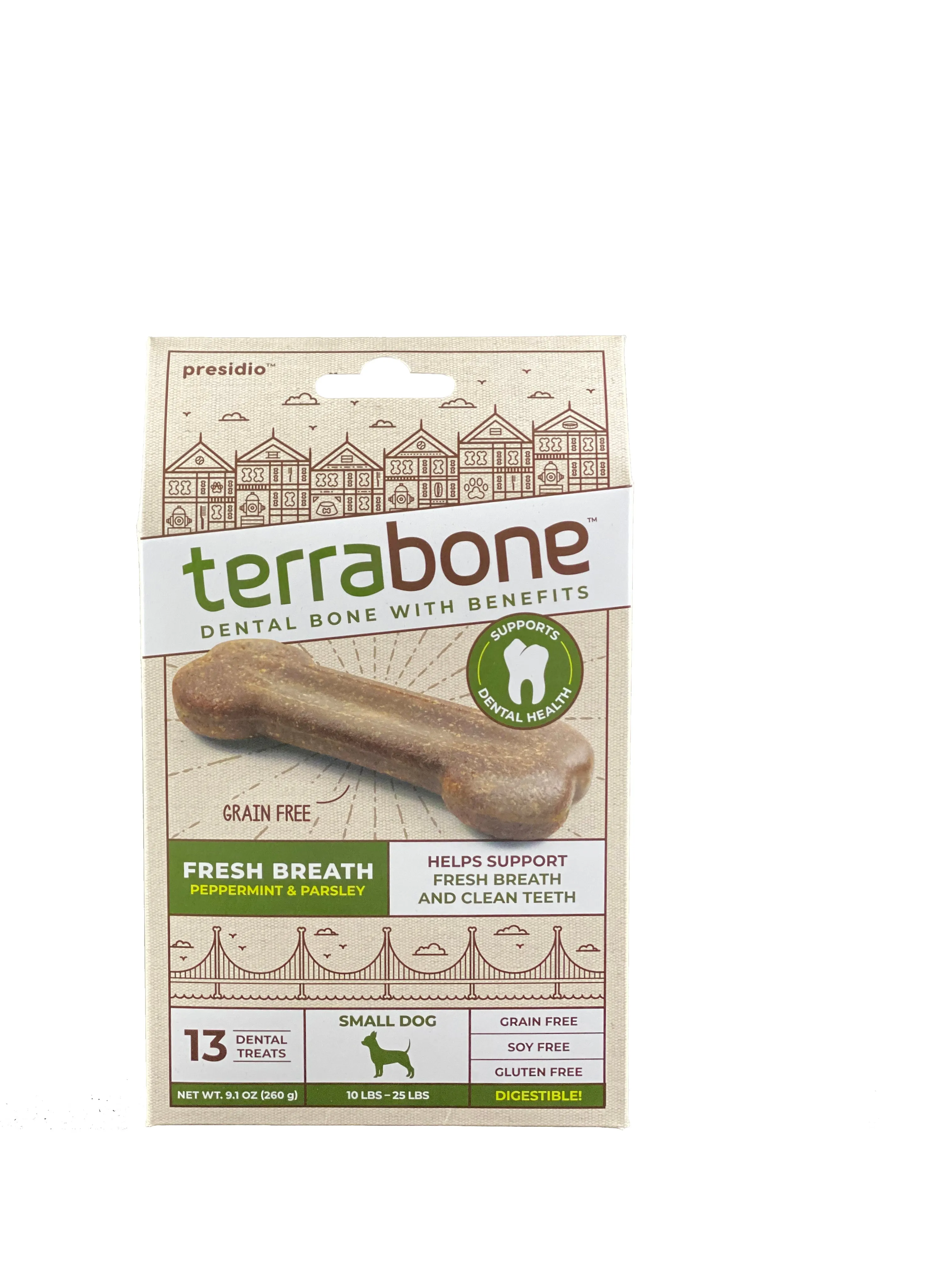 Terrabone Functional Dental Bones for Dogs