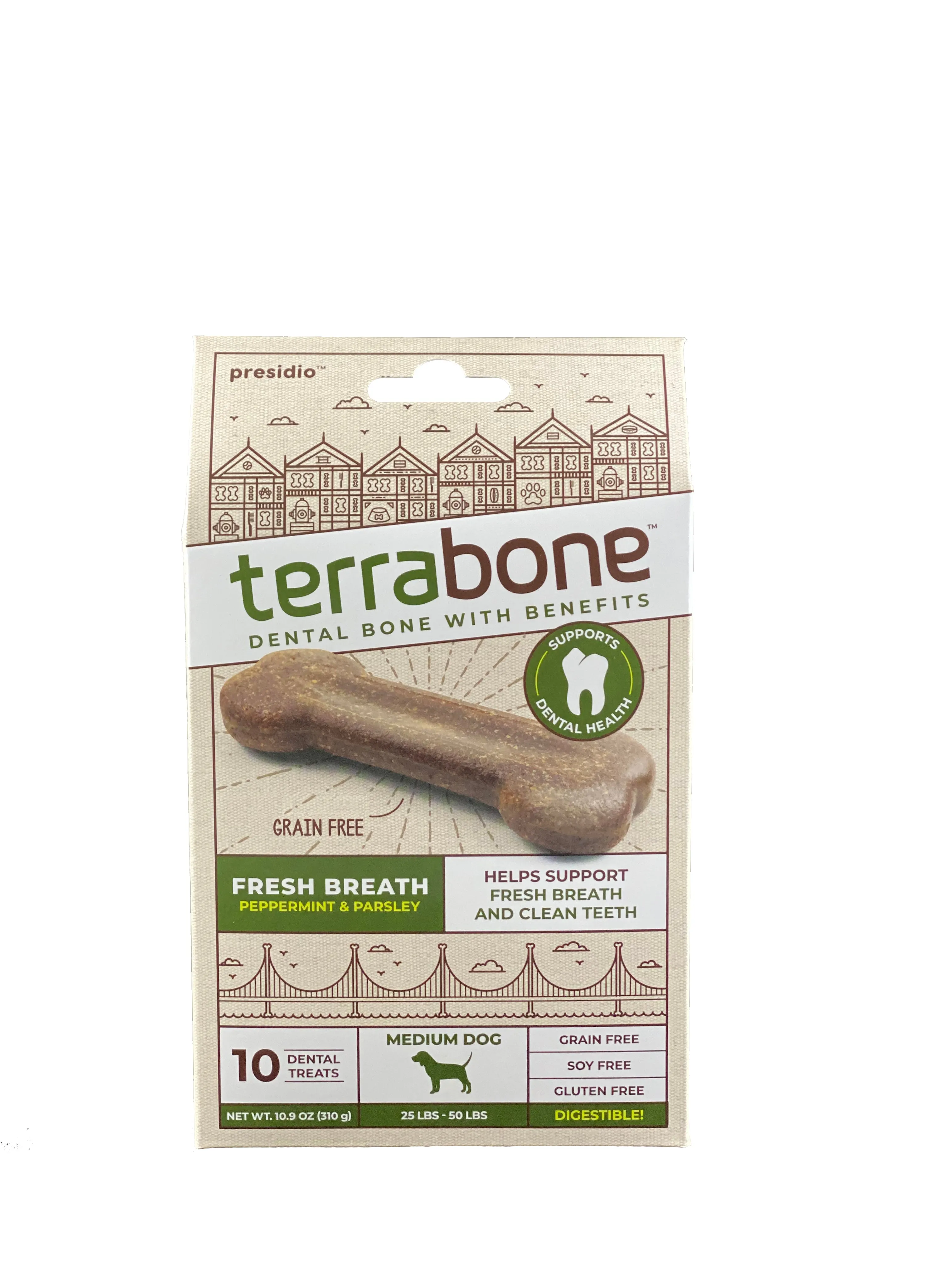 Terrabone Functional Dental Bones for Dogs