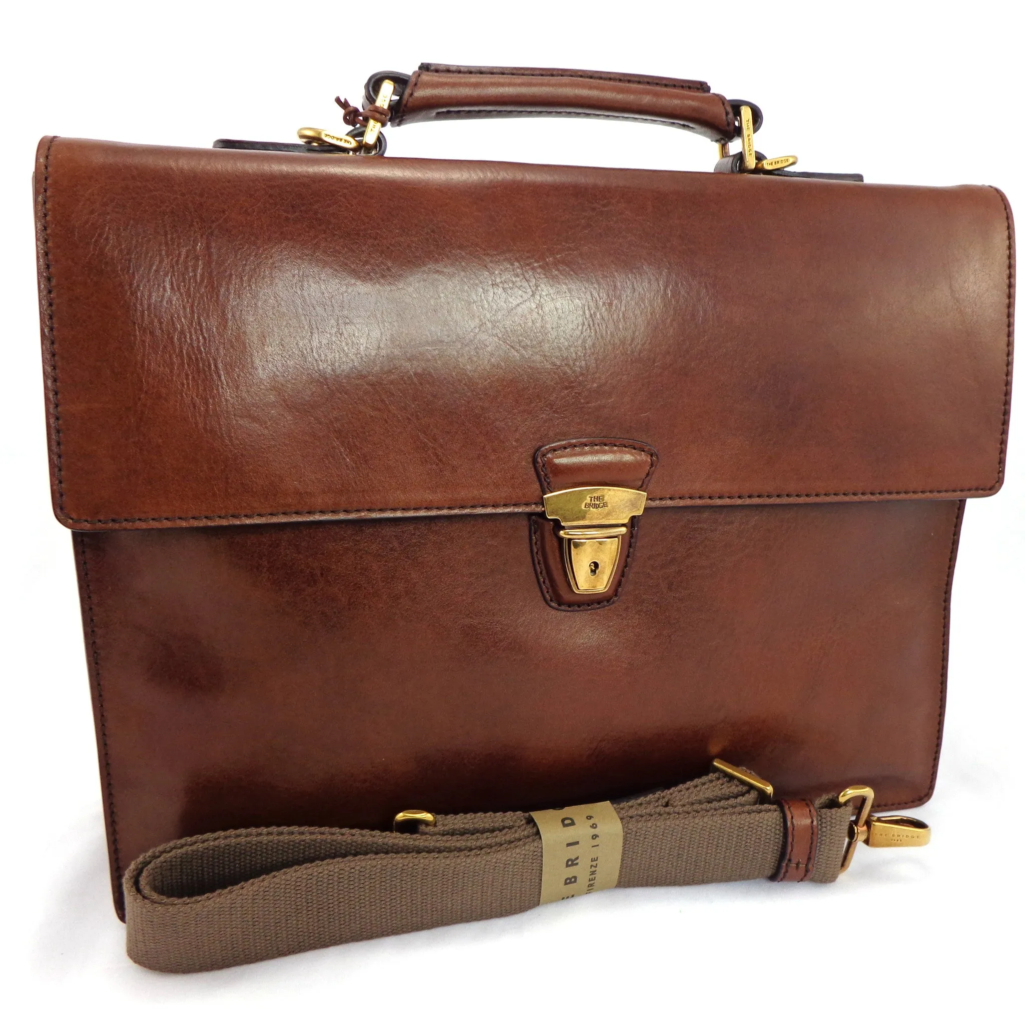 The Bridge  Double Gusset Briefcase - Style: 06467501