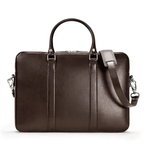 The Soft Briefcase - Mocha