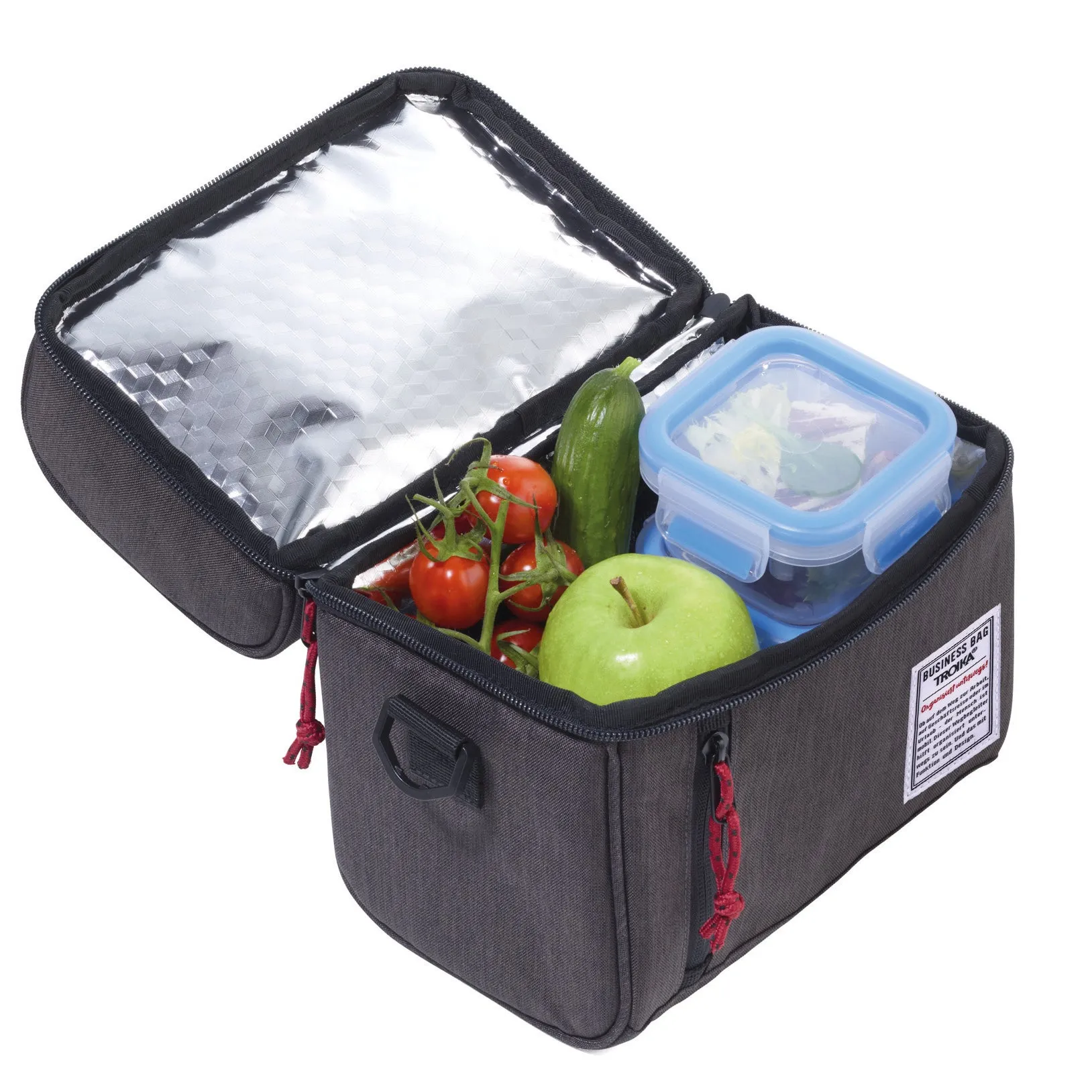 Troika Business Insulated Lunch Cooler with Utensils