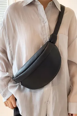 Vegan Leather Cross Body Sling Bag