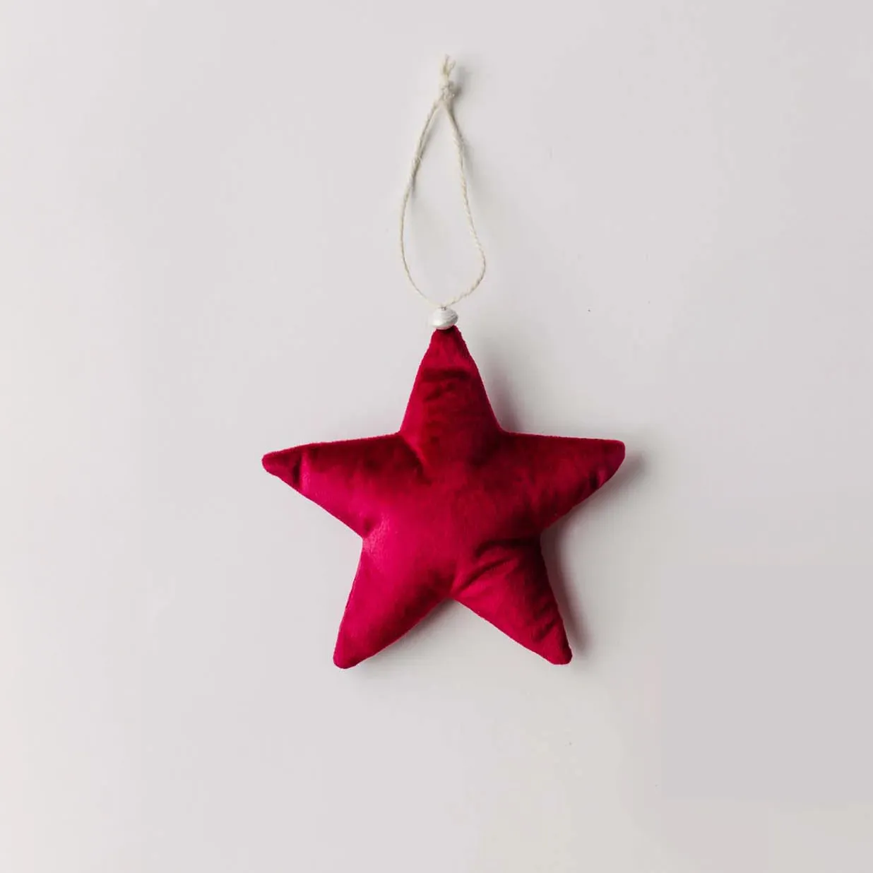 Velvet Star Ornament