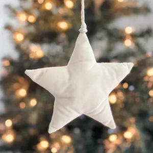 Velvet Star Ornament