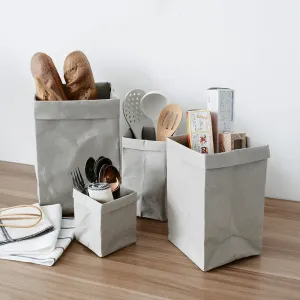 Washable Kraft Paper Bag (4 Sizes)