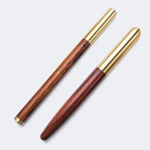 Wood & Brass Gel Pen
