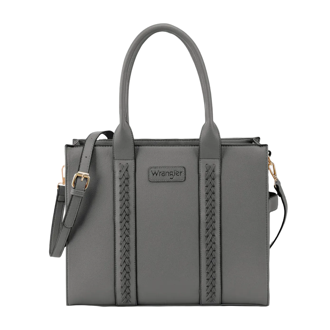 Wrangler Ladies Carry-All Grey Crossbody Tote Bag WG70-8317GY
