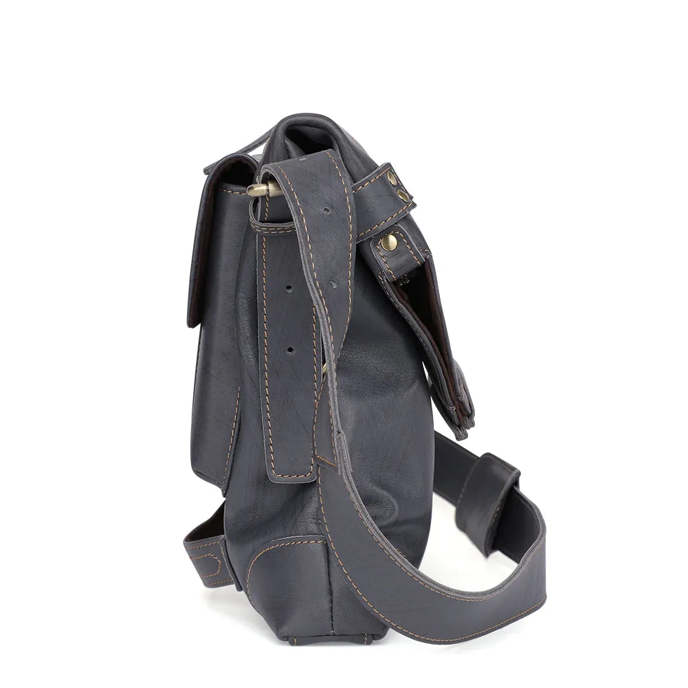 YAAGLE Mens  3-in-1 Leather Messenger Bag /Crossbody Bag /Briefcase Case /Vintage Genuine Leather College Backpack YG6388