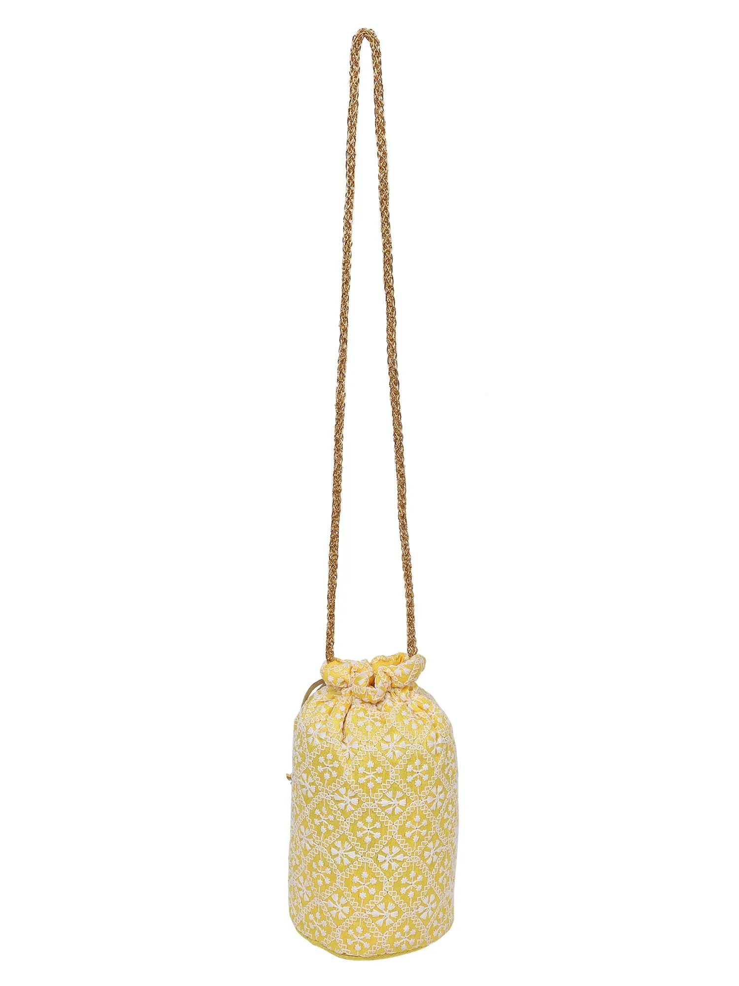 Yellow Gifting Potli