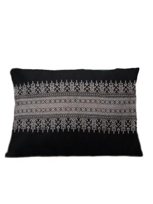 Zomi Handwoven Cotton Cushion Cover with Tribal Motif